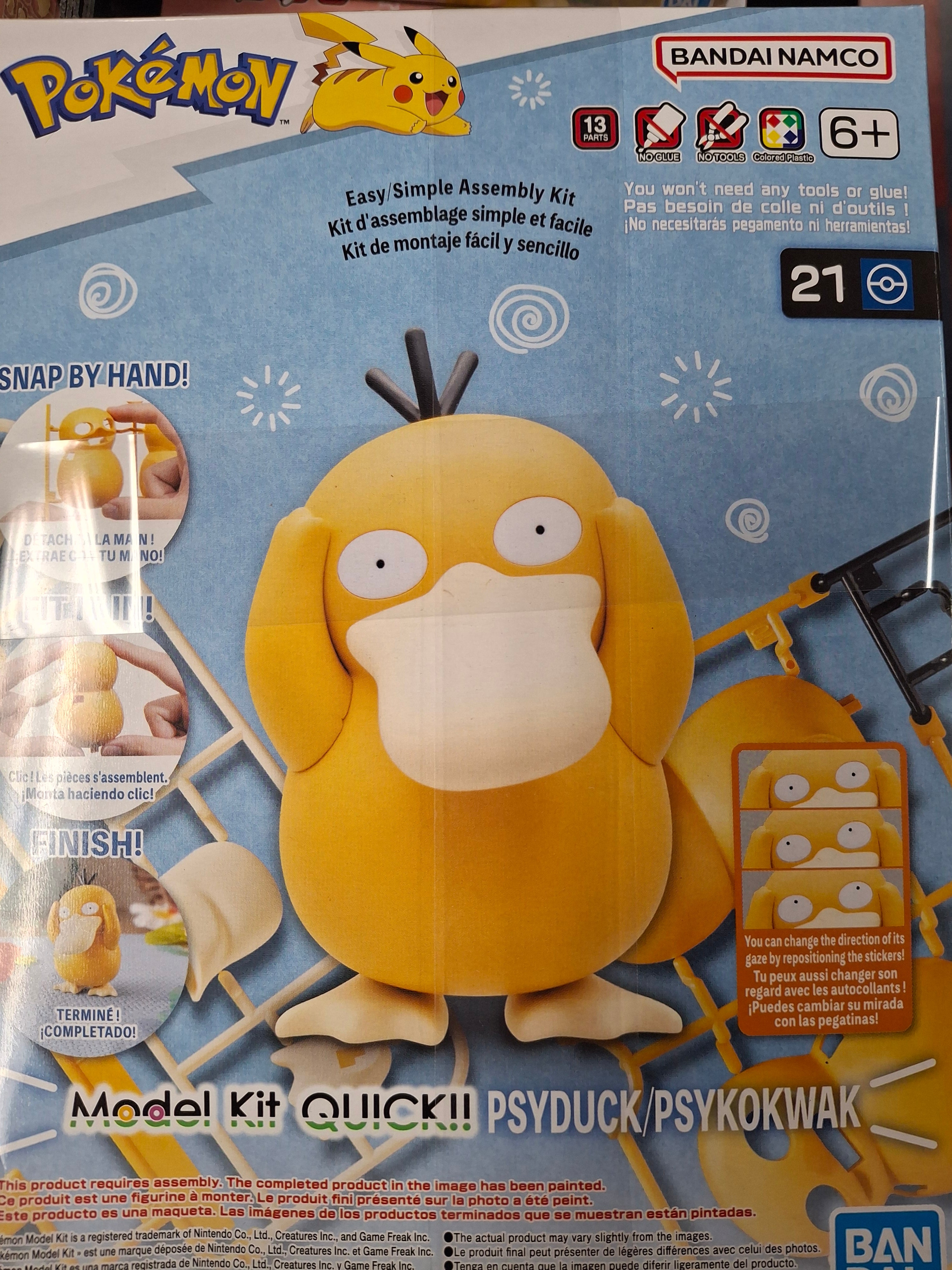 Pokemon Model Kit QUICK!! Psyduck