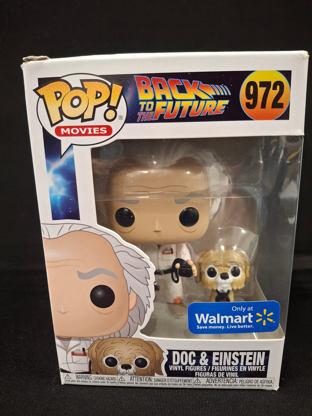 Back to the Future - Doc & Einstein (Only at Walmart)