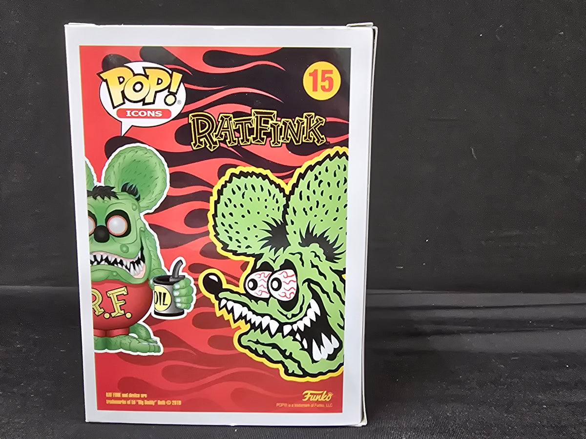 Rat Fink (2019 Summer Convention Limited Edition Exclusive) (Grey Chrome)