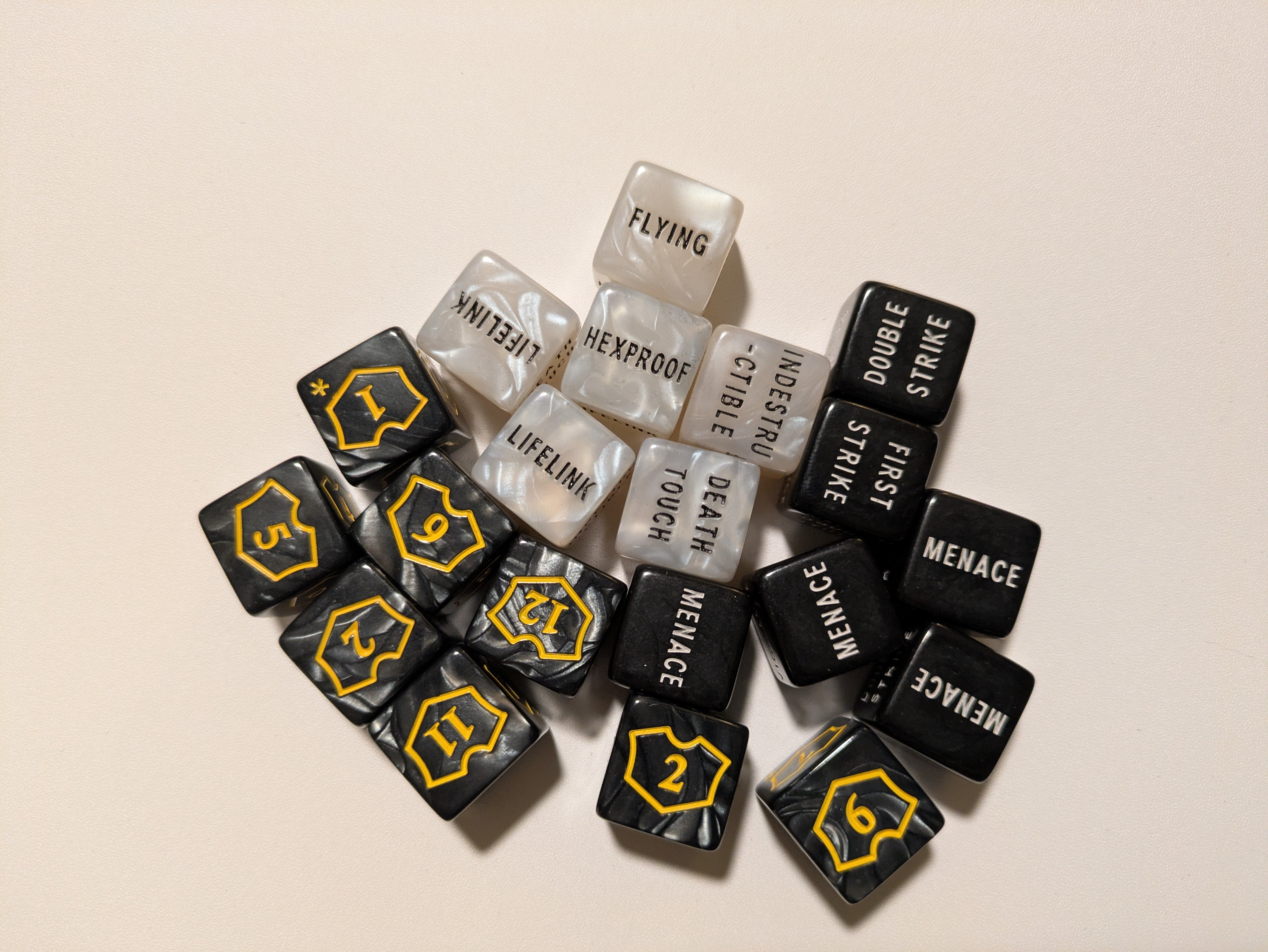 Magic the Gathering: Loyalty Counter & Key Word/ Ability Dice Set