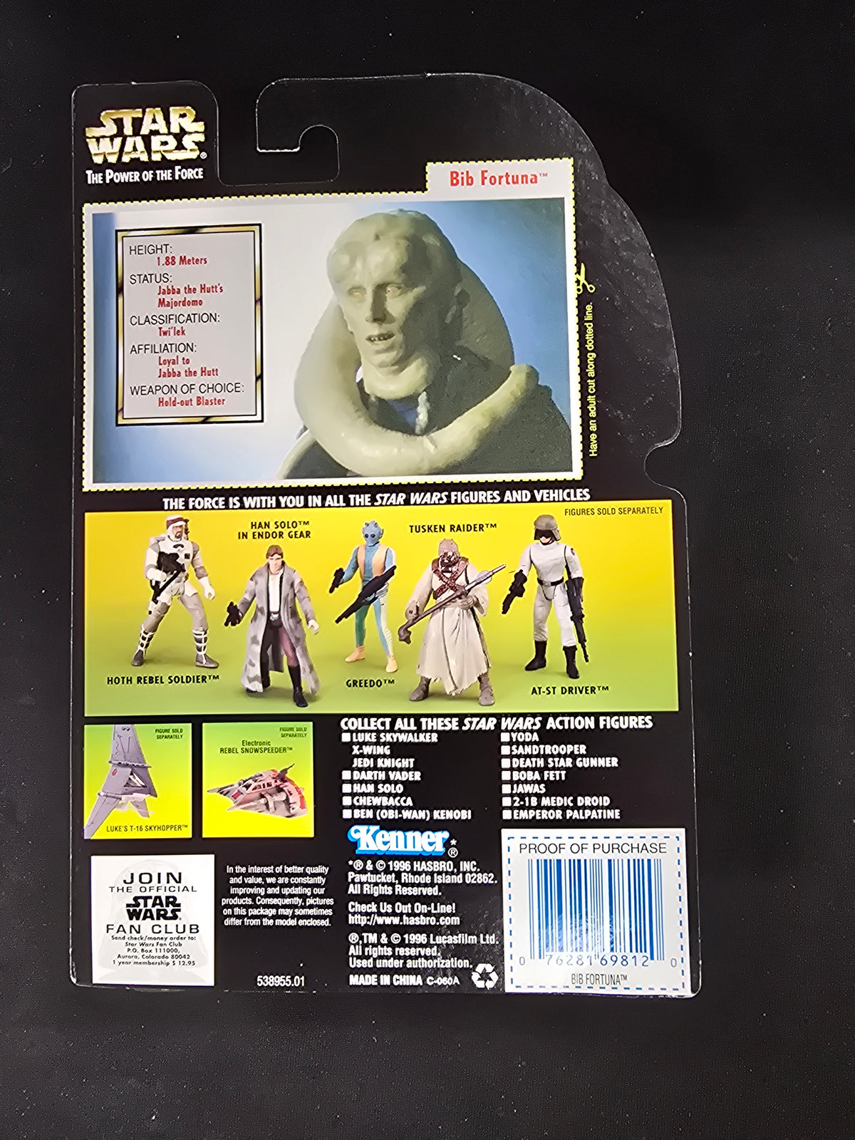 Star Wars Power of the Force - Bib Fortuna (Collection 2)