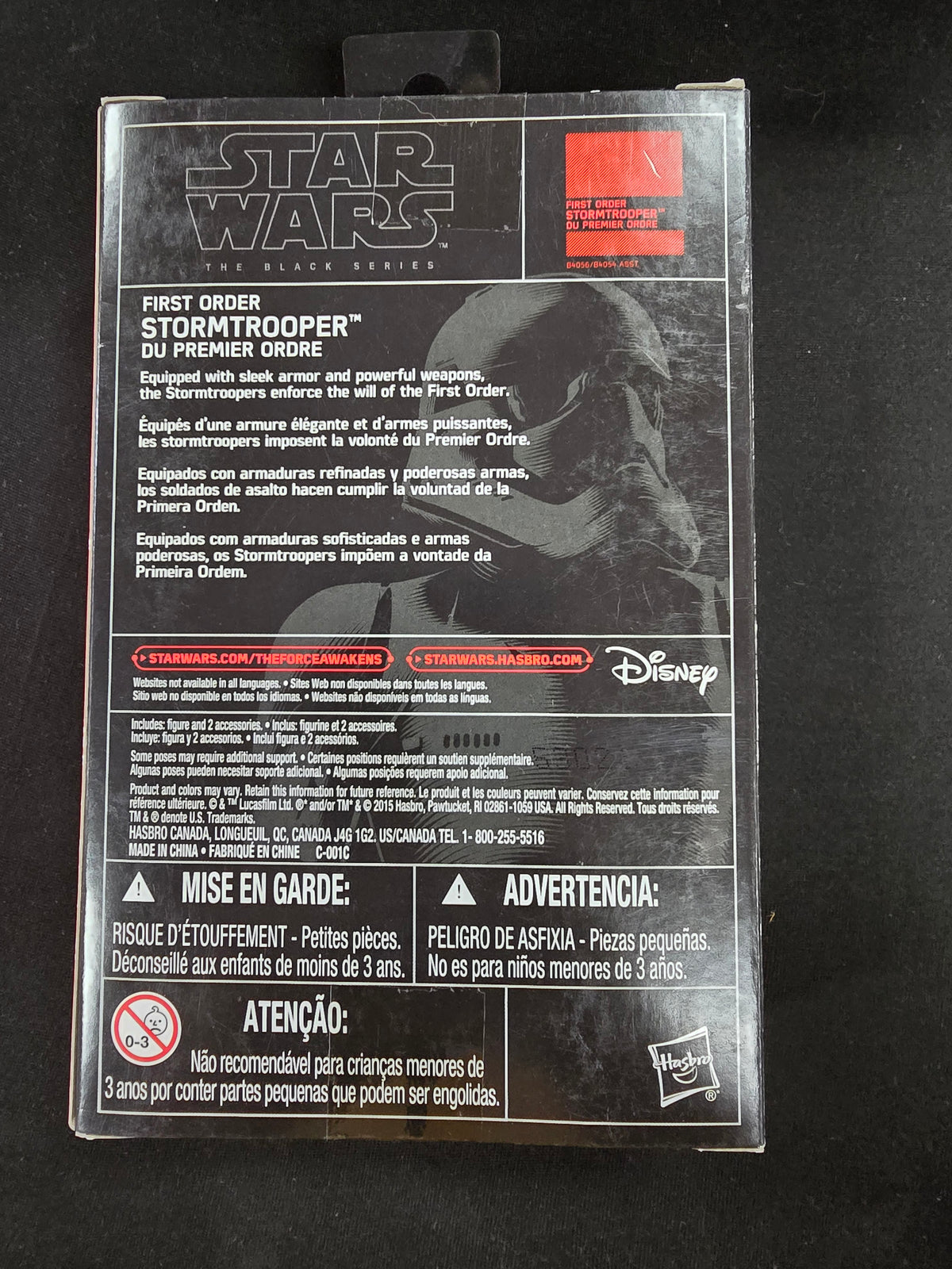 Star Wars The Black Series - First Order Stormtrooper (B4056/B4054)