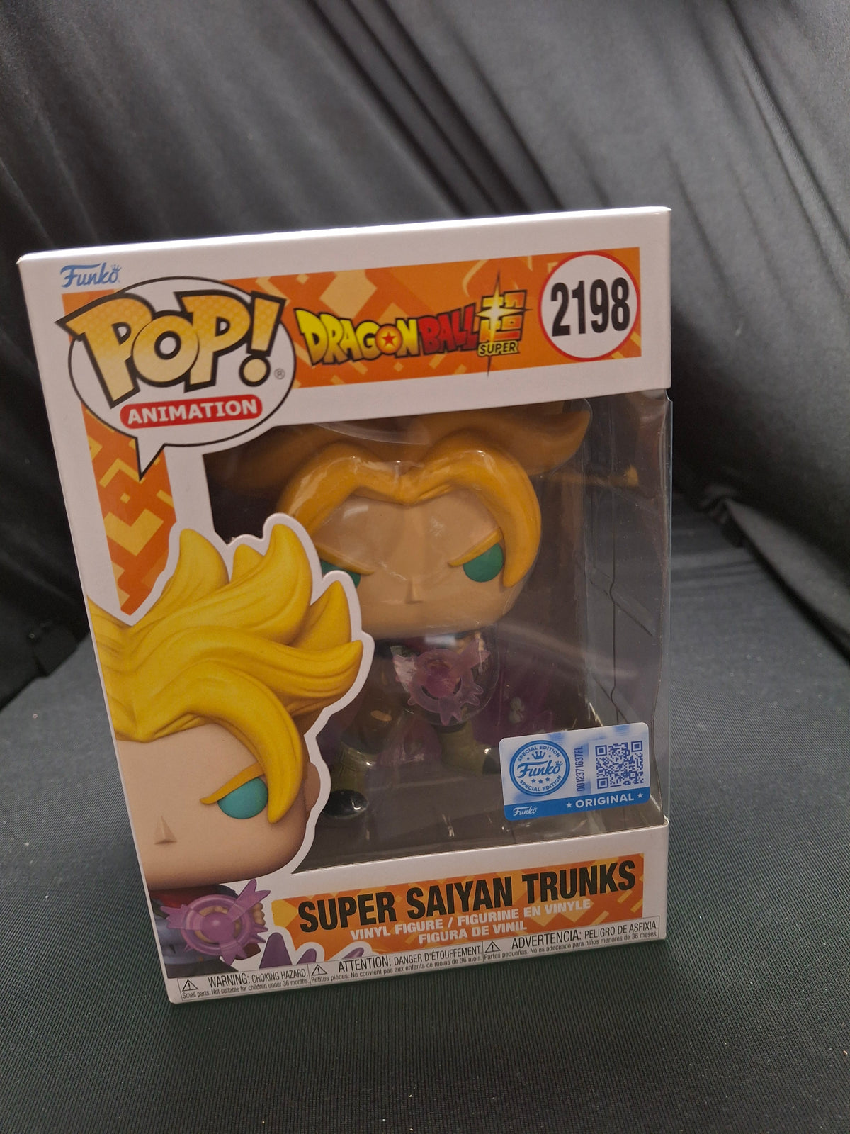Funko Pop! Animation: Dragon Ball Super - Super Saiyan Trunks