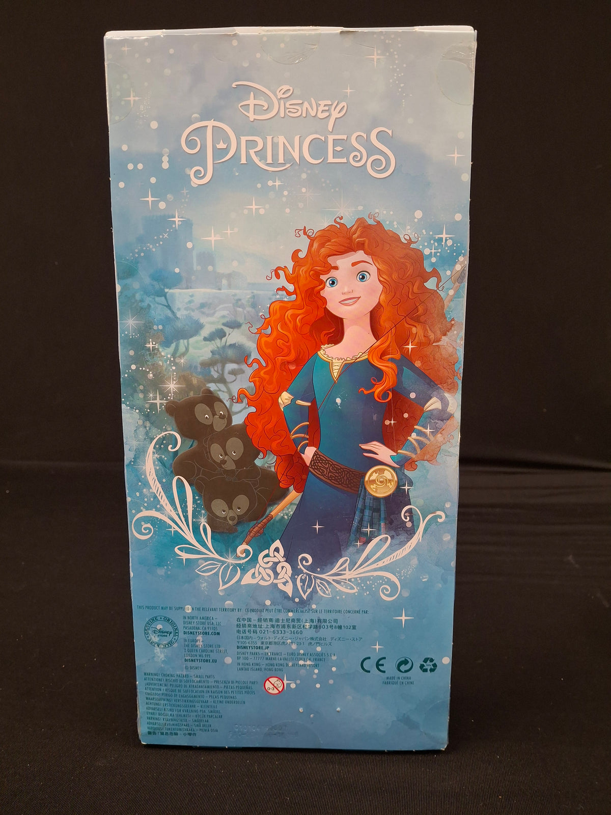 Disney Store - Merida w/ Bear Brother Doll