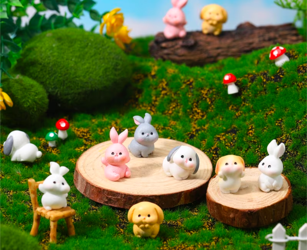 Magic The Gathering: Rabbit Token Miniature (Random Style)