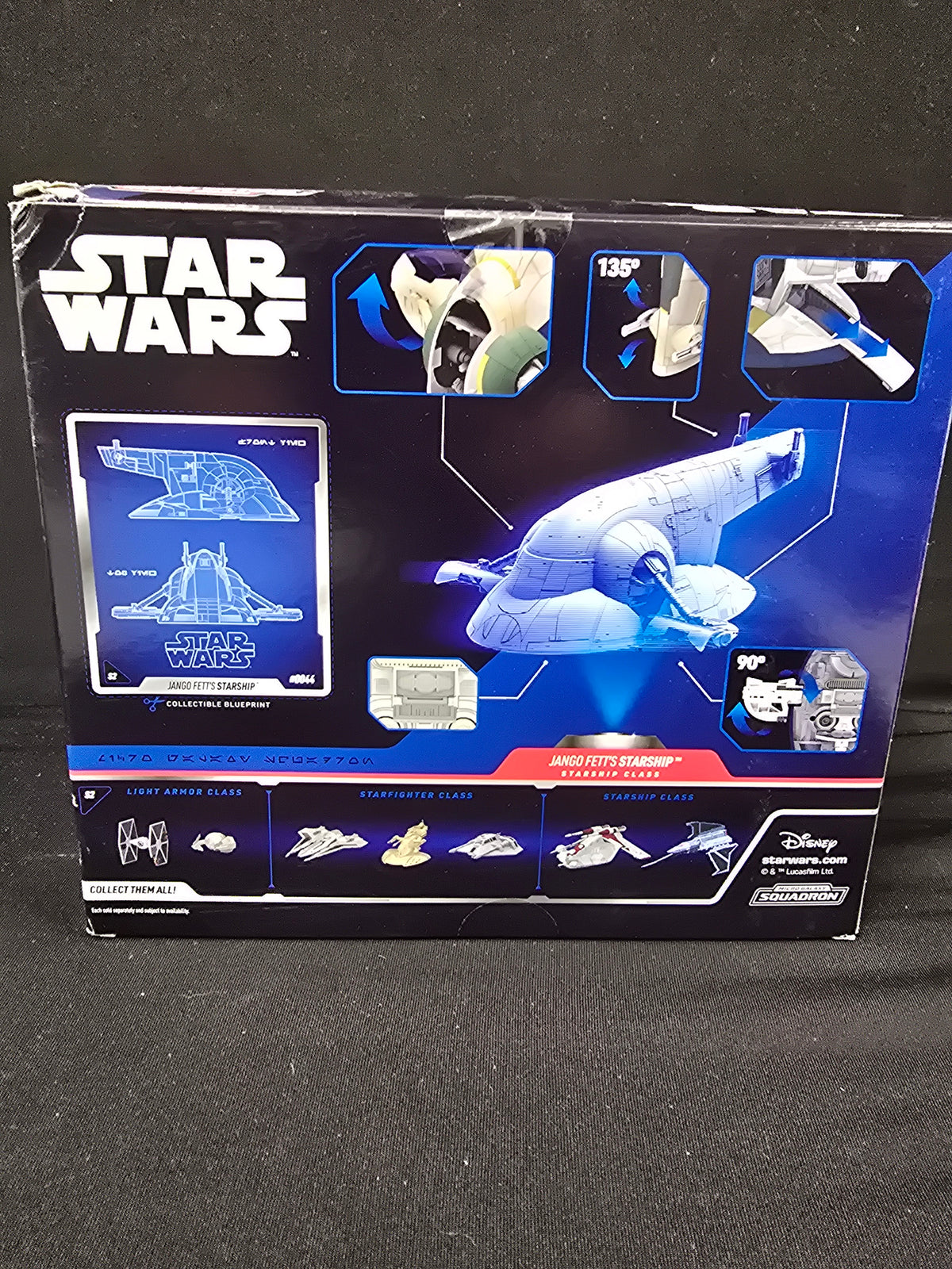 Jango Fett's Starship - Micro Galaxy Squadron (Series 2)