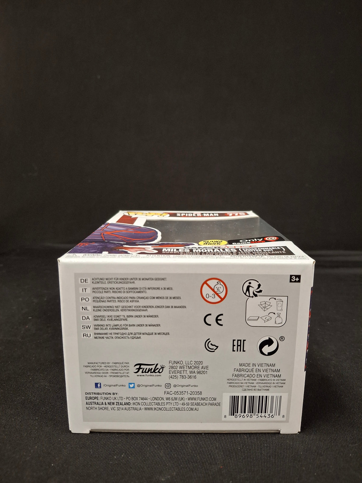 Funko Pop! Games: Marvel's Spider-Man - Miles Morales (Programmable Matter Suit) #775 (GameStop Exclusive)