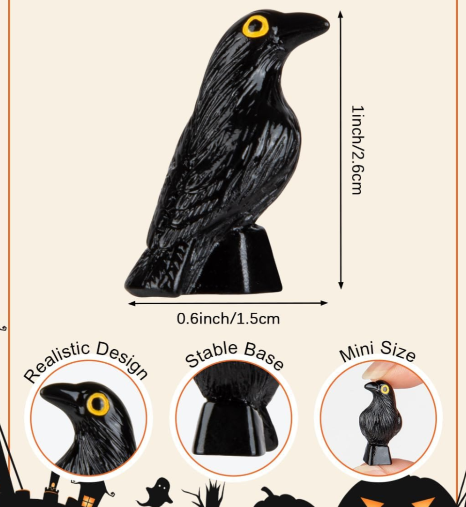 Magic The Gathering: Bird Token Miniature (Crow)