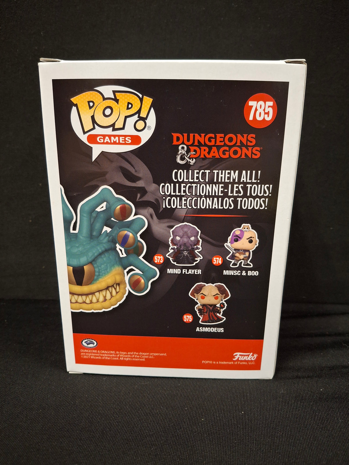Funko Pop! Dungeons & Dragons Xanathar #785 With D20 2021 SC LE W/case JJ0230JW
