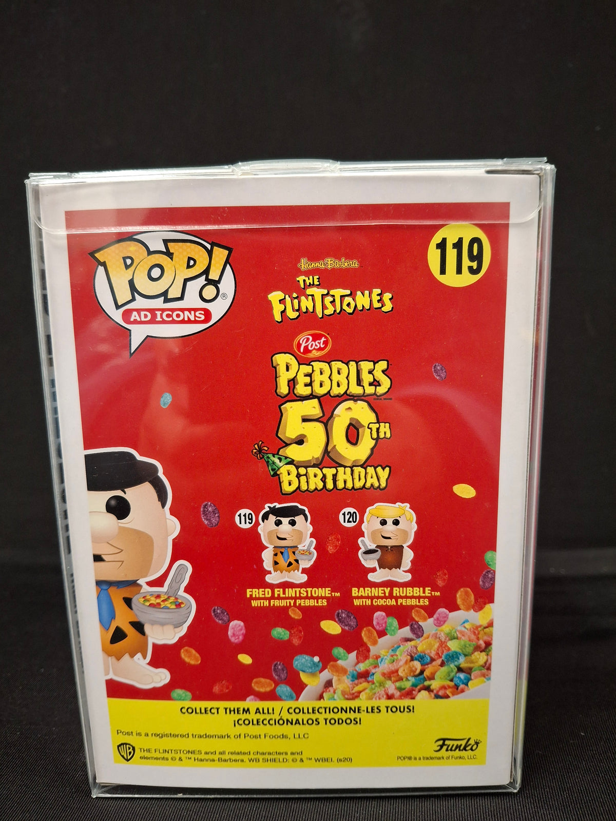 The Flintstones Fruity Pebbles - Fred Flintstone w/ Fruity Pebbles