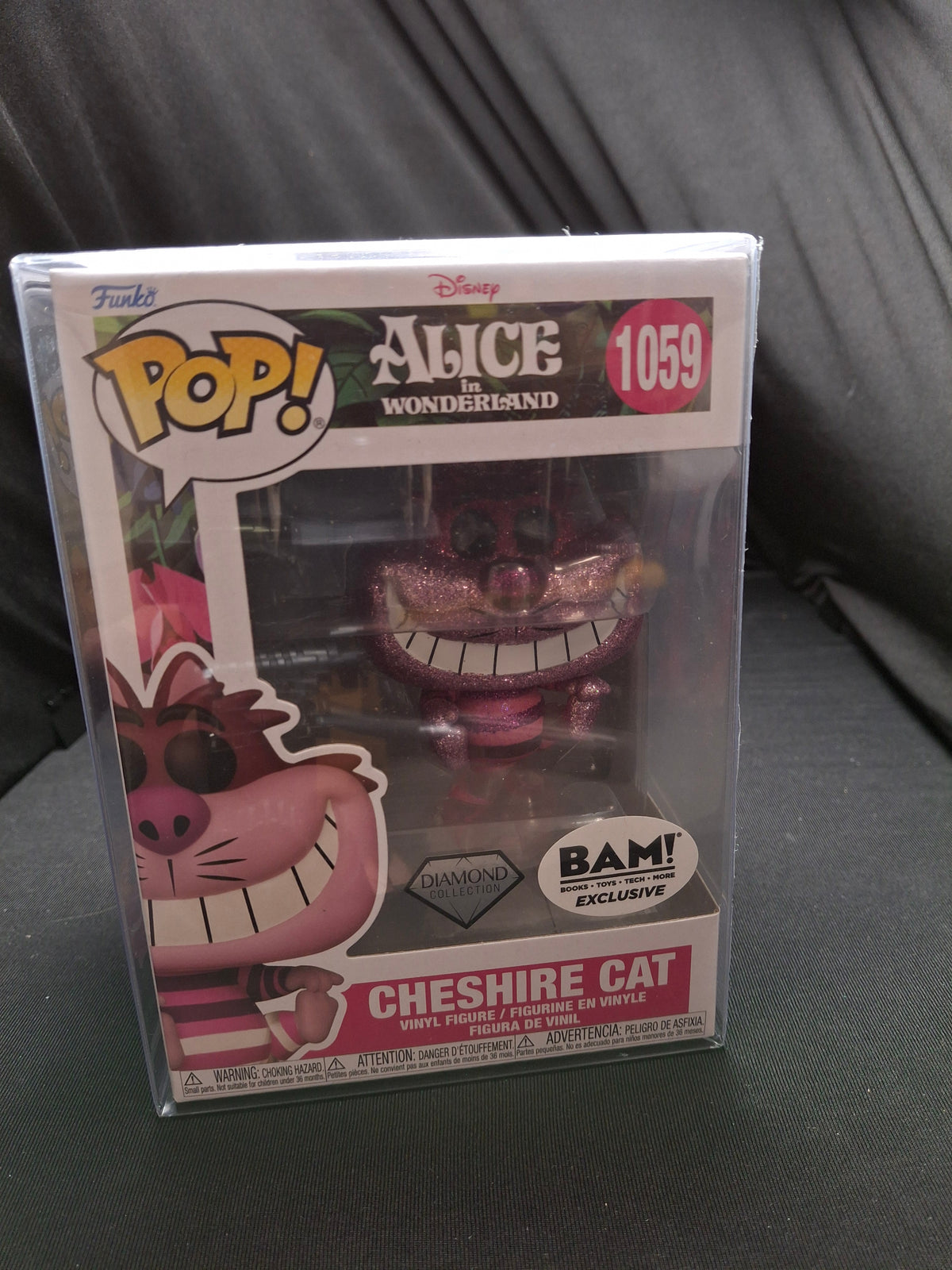 Funko Pop! Disney: Alice in Wonderland - Cheshire Cat #1059 (Diamond Collection)