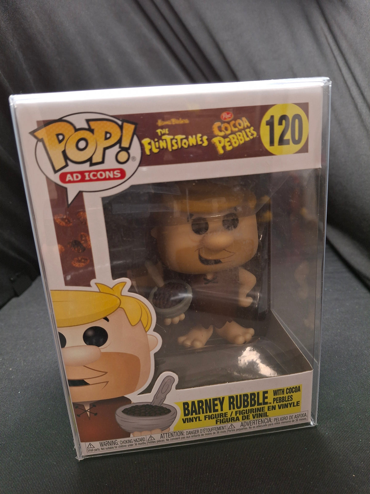 Funko Pop! Animation: The Flintstones - Barney Rubble with Cocoa Pebbles #120