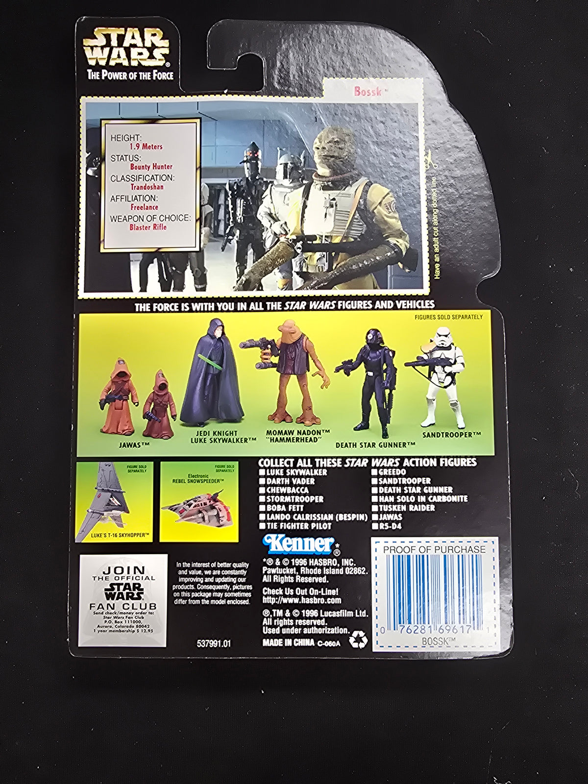 Star Wars Power of the Force - Bossk (Collection 2)