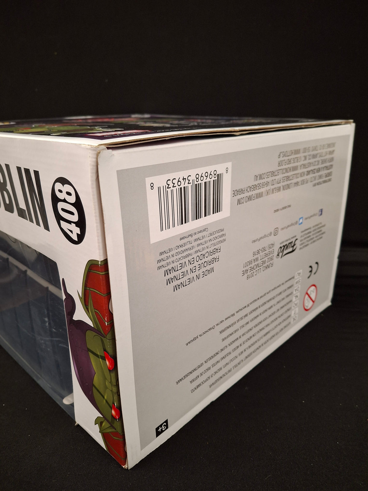 Funko Pop! Marvel-Green Goblin (Into the Spider-Verse)(10-Inch) #408 Target,B-31