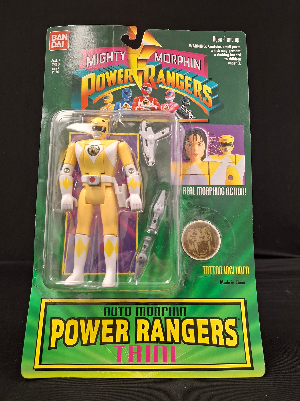 Mighty Morphin Power Rangers - Auto Morphin Power Rangers Trini