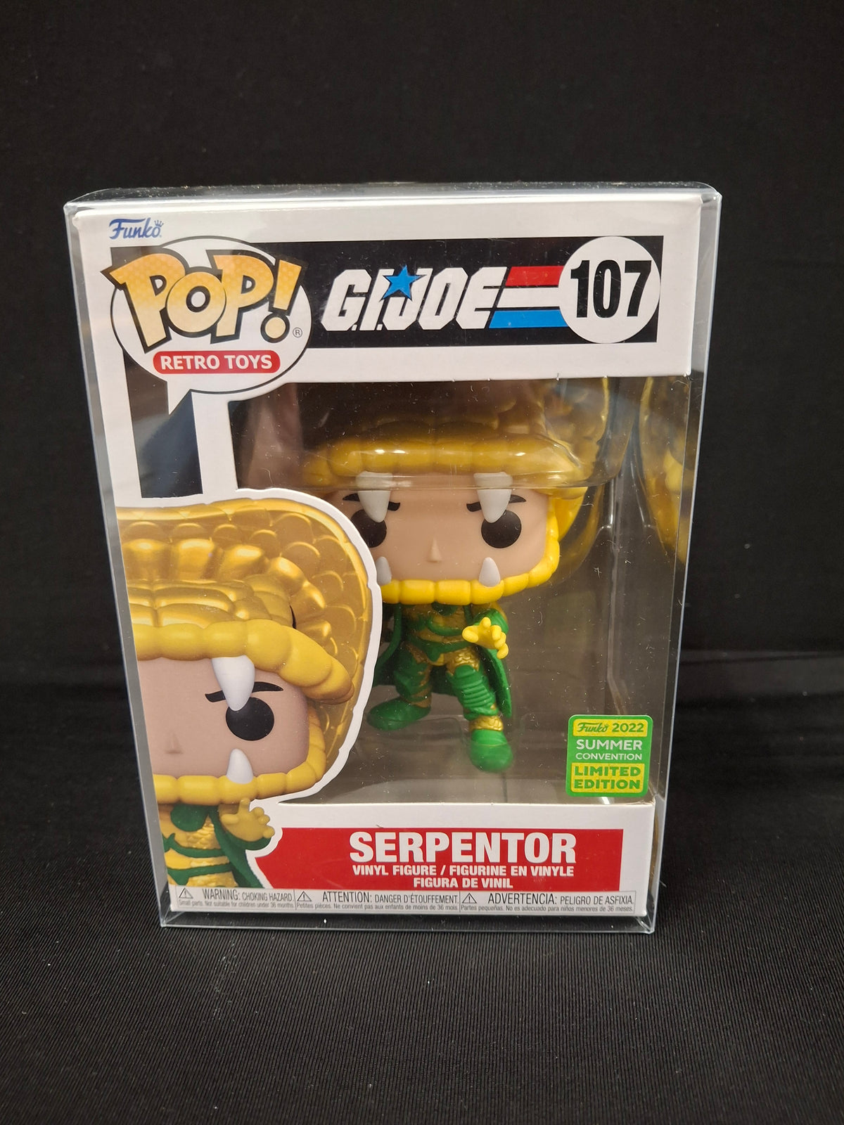 G.I. Joe - Serpentor (2022 Summer Convention Limited Edition)