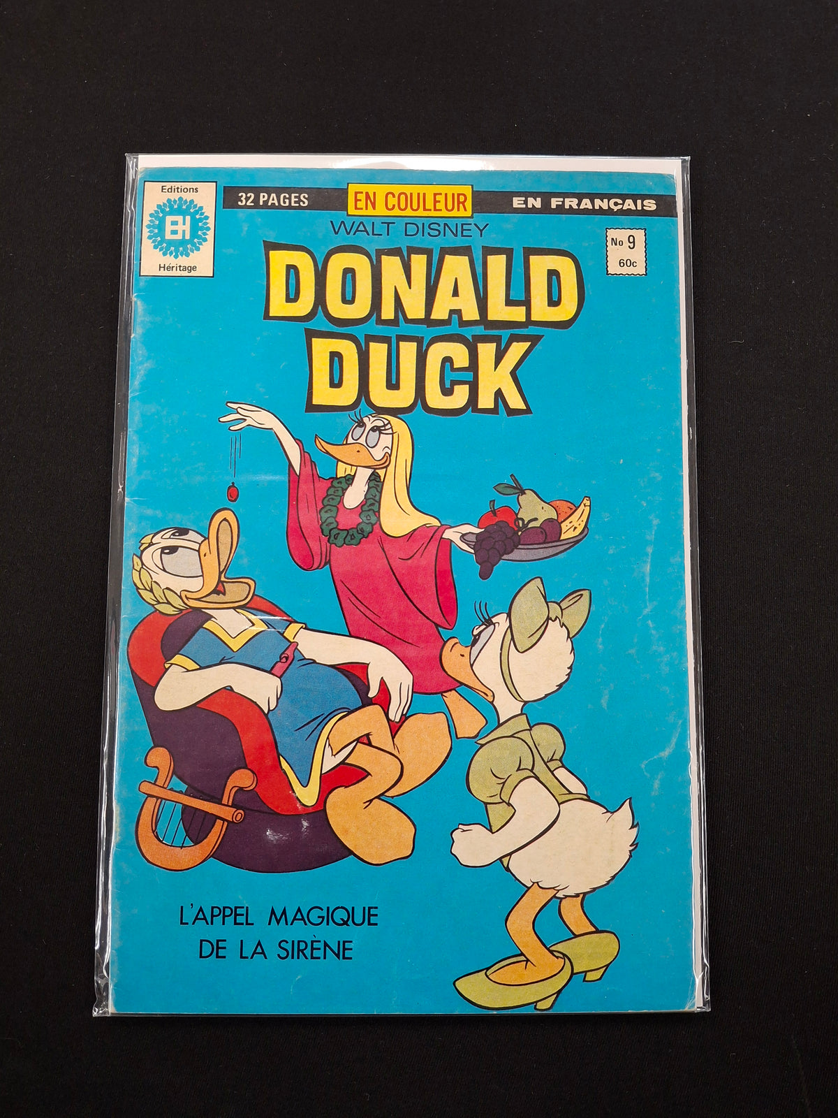 Walt Disney's Donald Duck #9 – Éditions Héritage French Canadian Comic (1979–1984 Series)