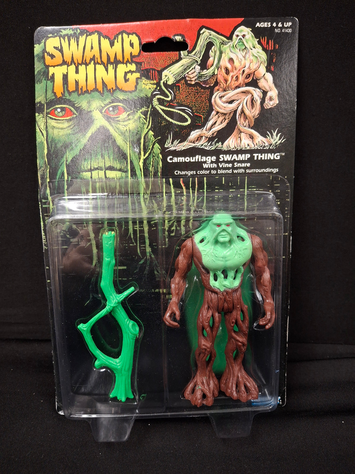 Swamp Thing: Camouflage w/Vine Snare, sold as is