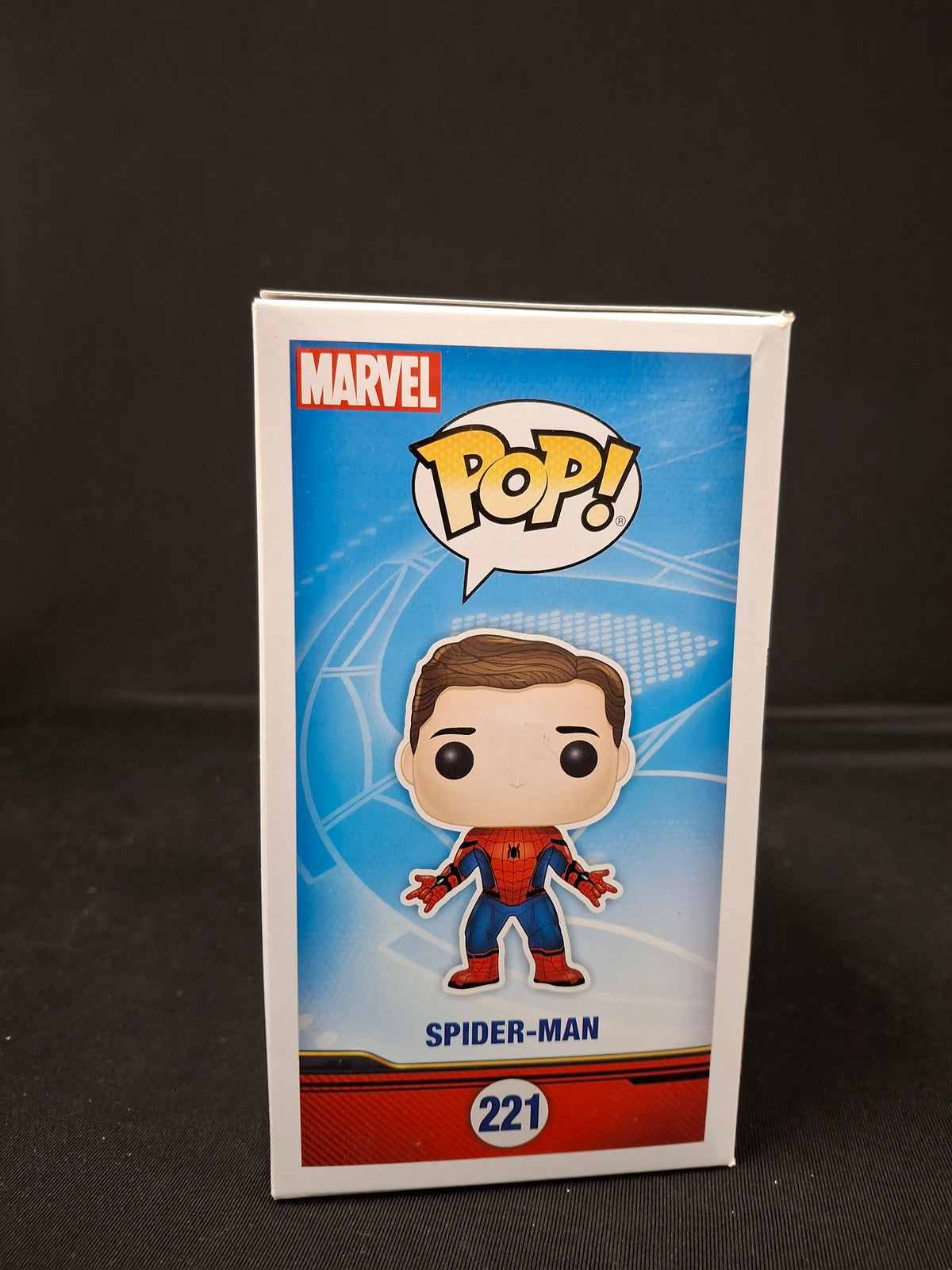 Funko Pop! Marvel: Spider-Man: Homecoming - Spider-Man (New Suit, Unmasked)