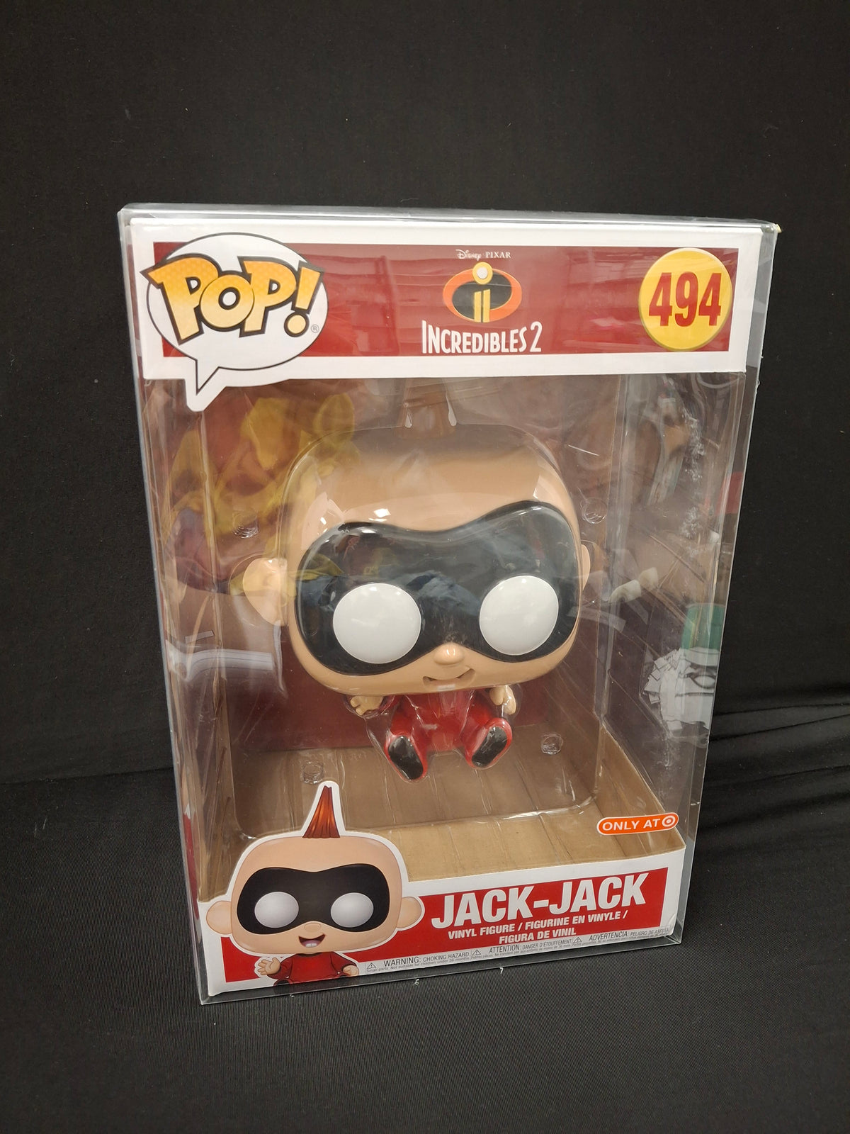 Funko Pop! 10" Large Incredibles 2 Jack-Jack Target Exclusive 494,JJ-B-32