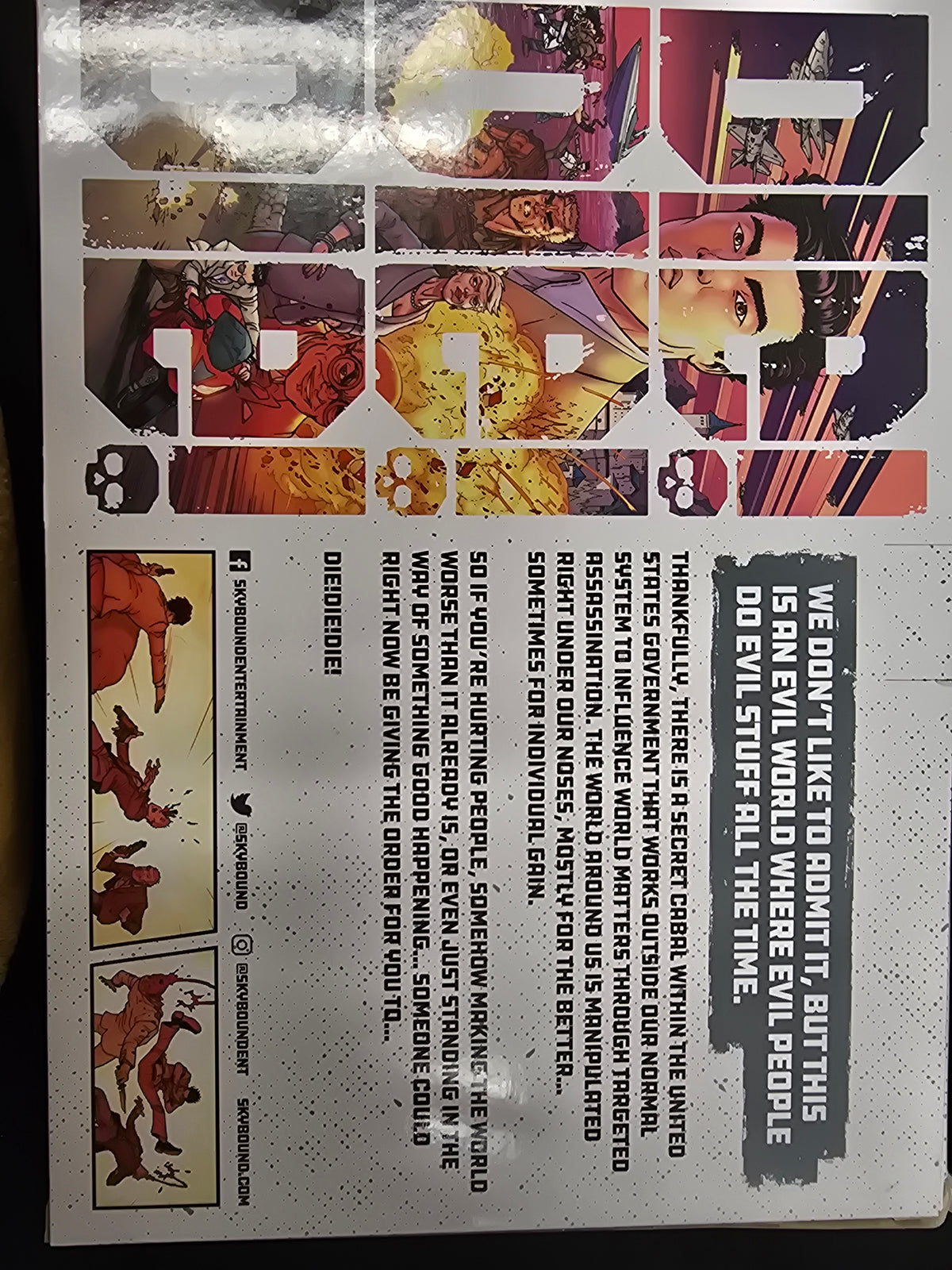 Die! Die! Die! - Nate and Paul (also contains volume one collected edition)