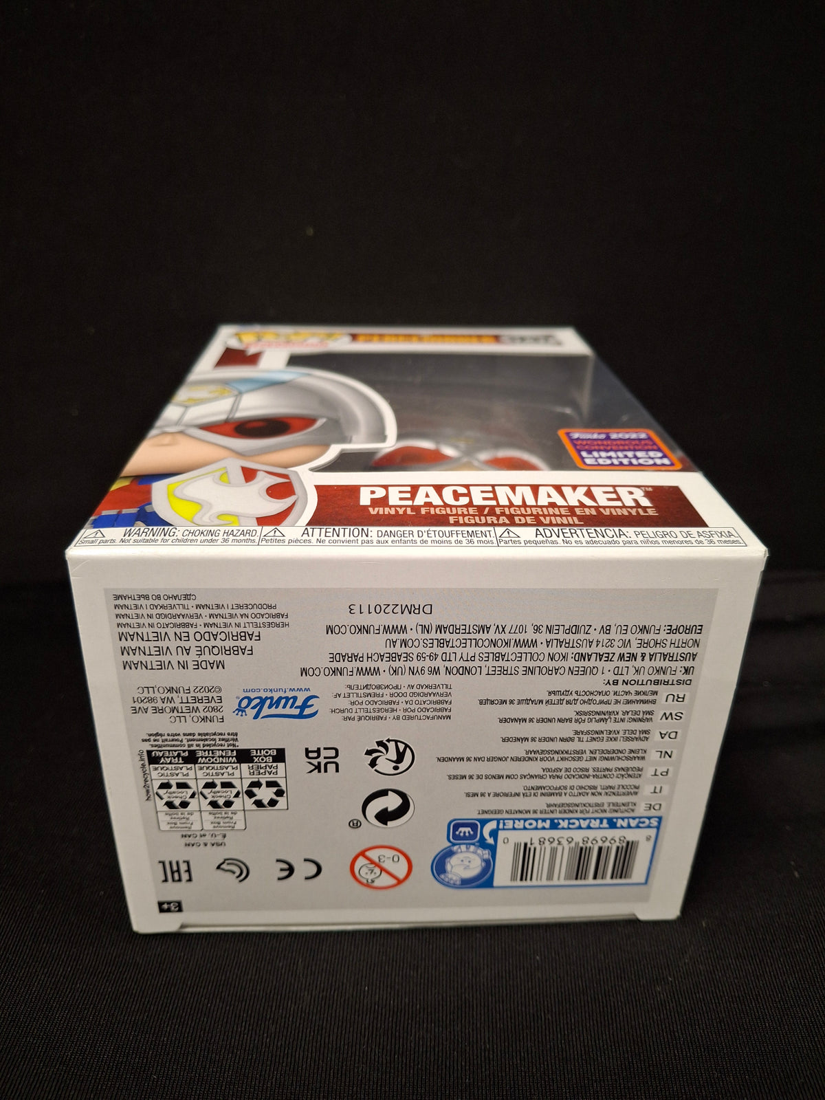 Funko Pop! DC PeaceMaker #1237 WonderCon Exclusive 2022 JJ0230JW