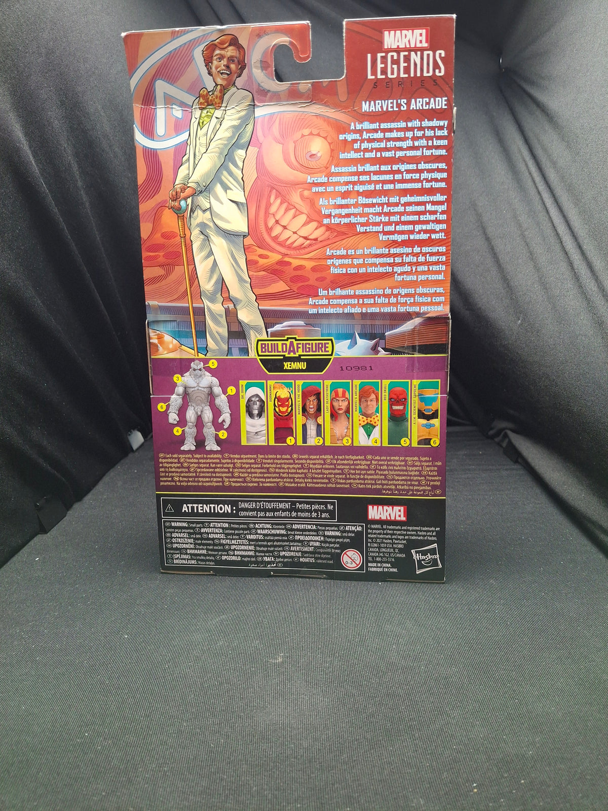 Marvel Legends Series: Super Villains- Marvel's Arcade Action Figure