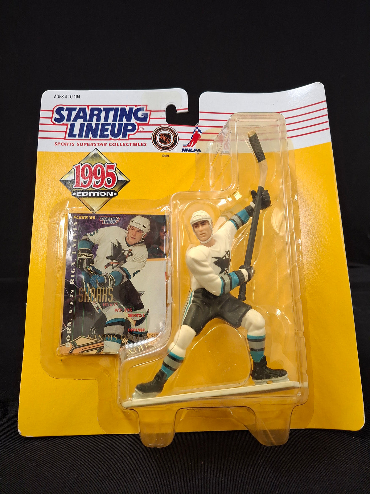 1995 Starting Lineup - Sandis Ozolinsh