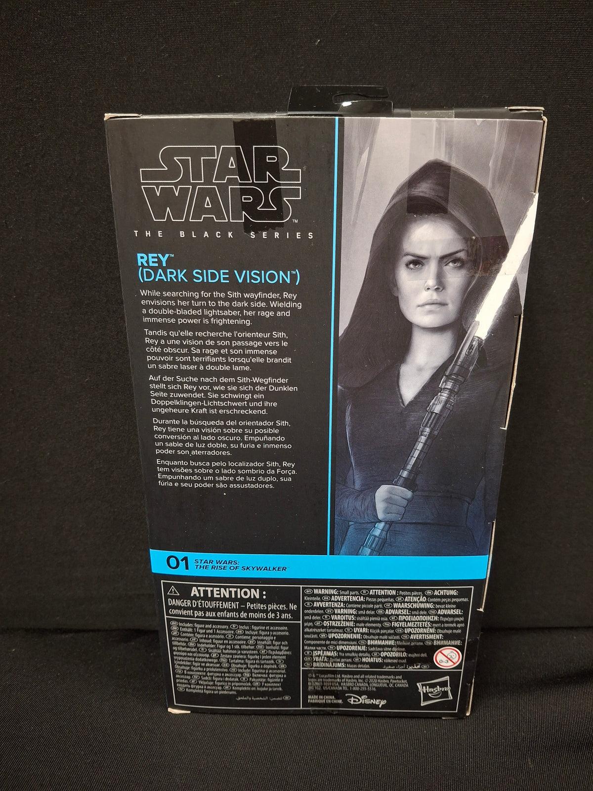 Star Wars The Black Series Rey Dark Side Vision Action Figure,JJ-A-03
