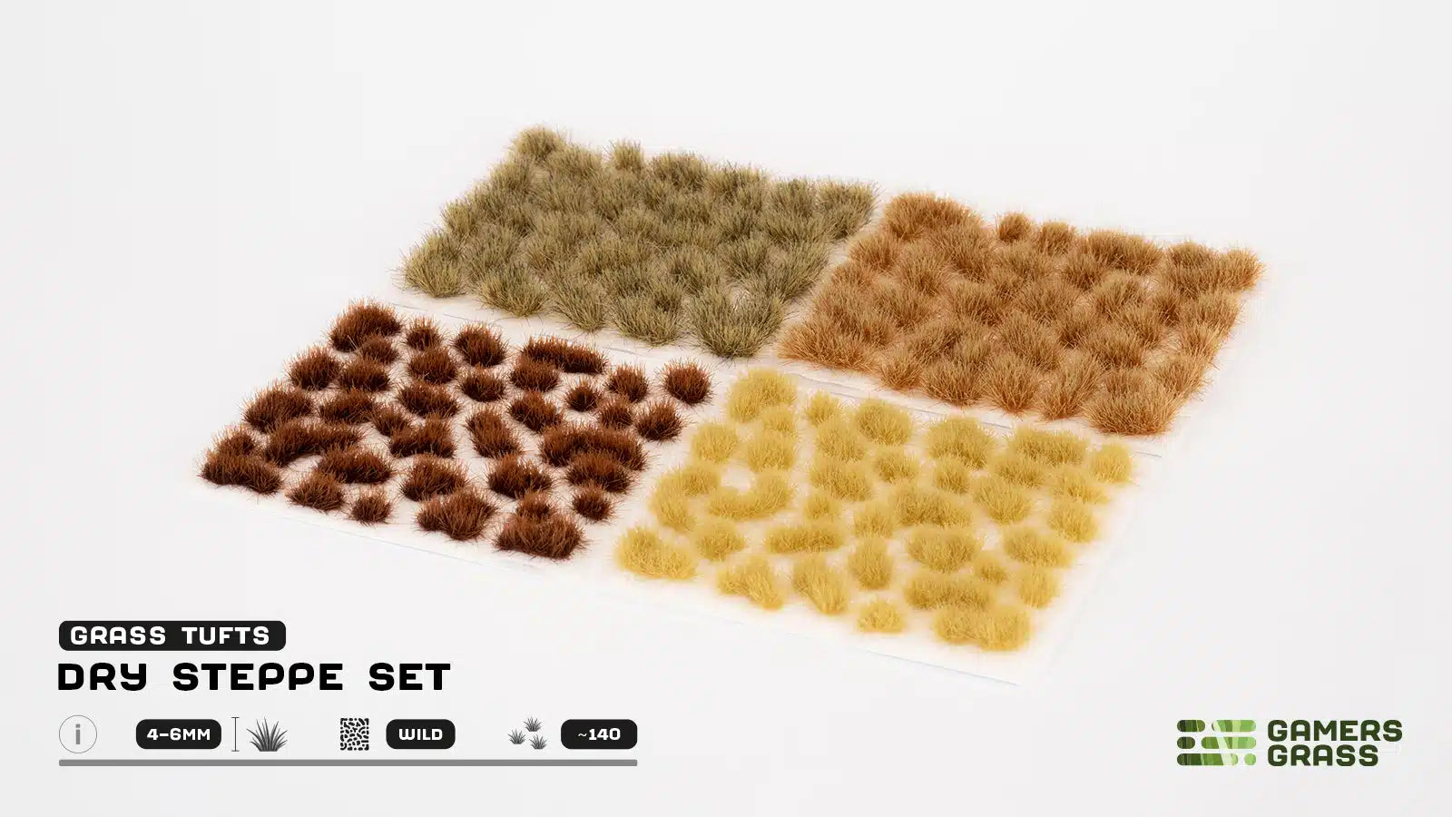 Gamers Grass Dry Steppe Set