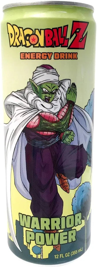 DRAGON BALL Z WARRIOR POWER ENERGY DRINK 12 OZ CAN