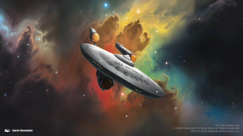 Official Magic: The Gathering Star Trek Enterprise artwork