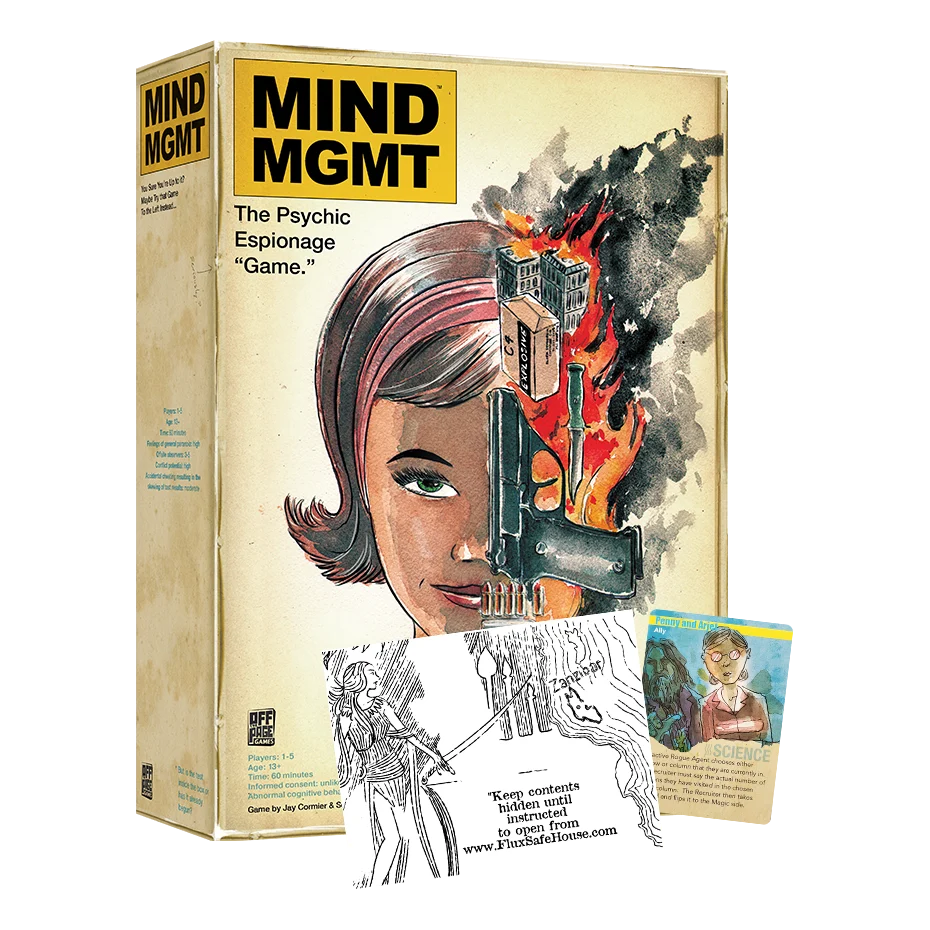 MIND MGMT: The Psychic Espionage "Game"