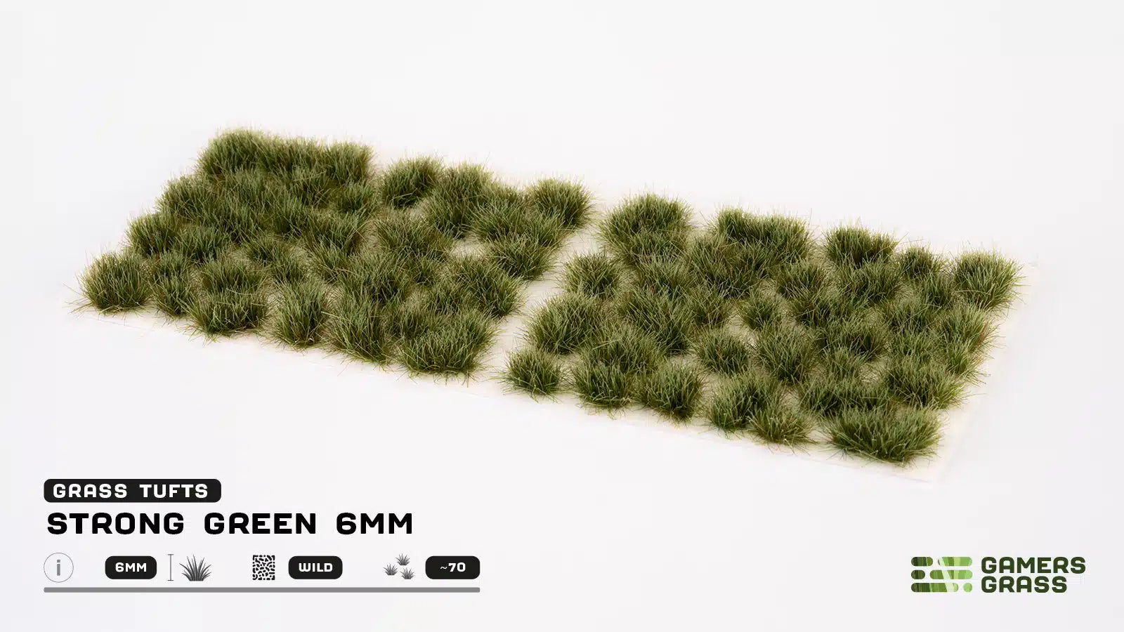 Gamers Grass Strong Green 6mm