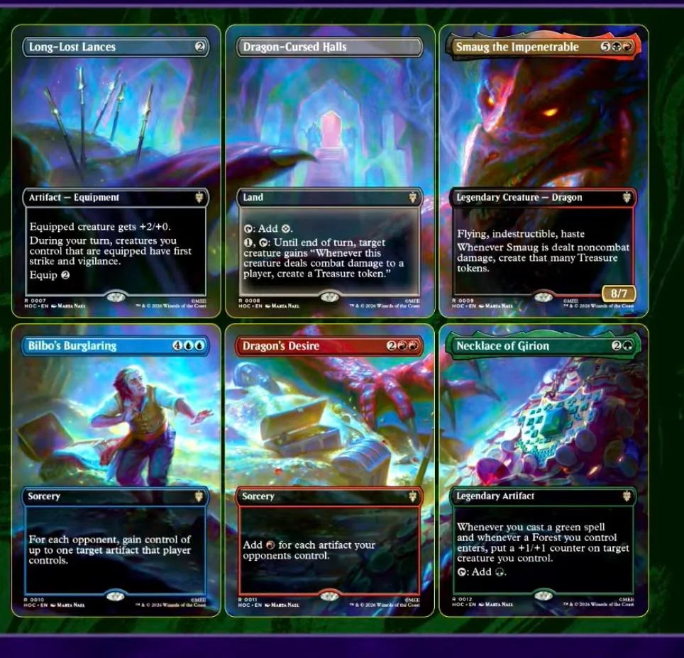 Magic The Gathering: Hob The Hobbit Scene Box - Treasures of Smaug