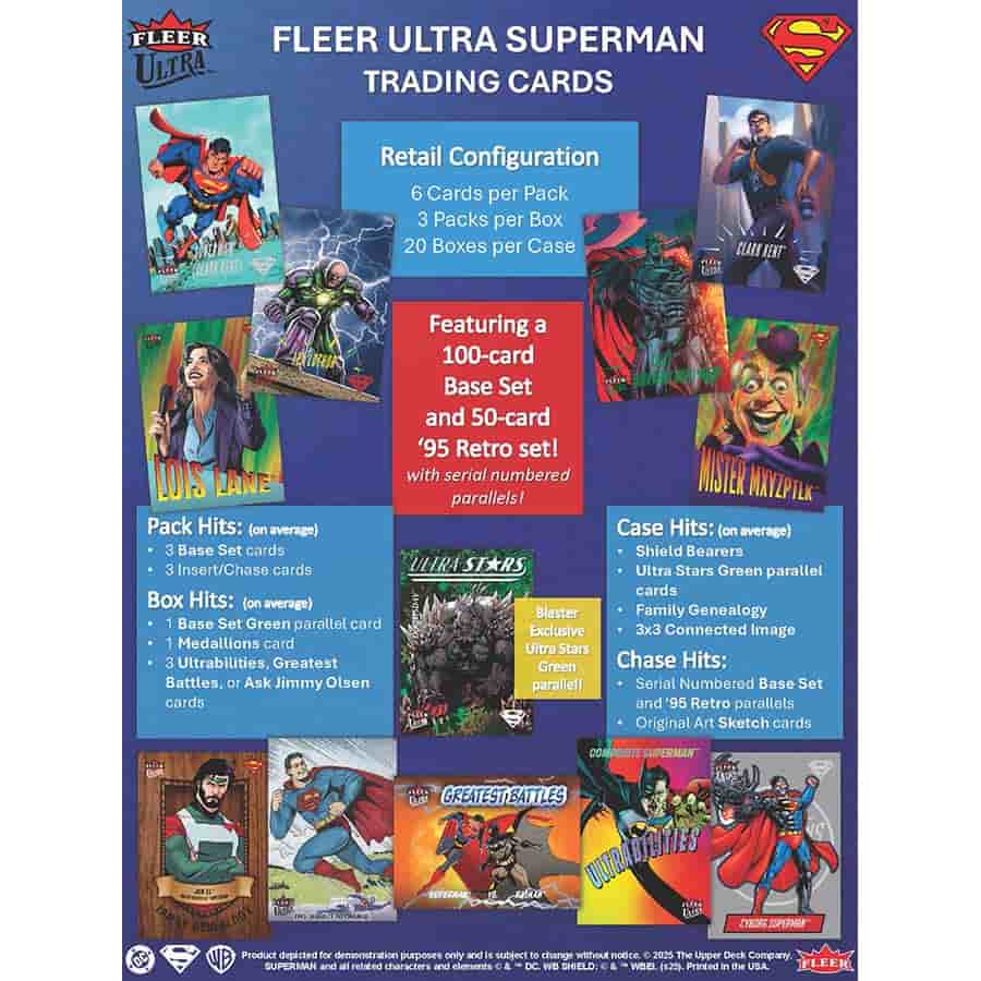 2026 Fleer Ultra Superman Blaster Box