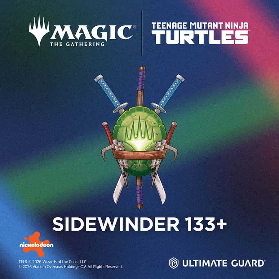 Ultimate Guard: Magic The Gathering: TMT Teenage Mutant Ninja Turtles: Sidewinder 133+ Xenoskin Sewer Walls
