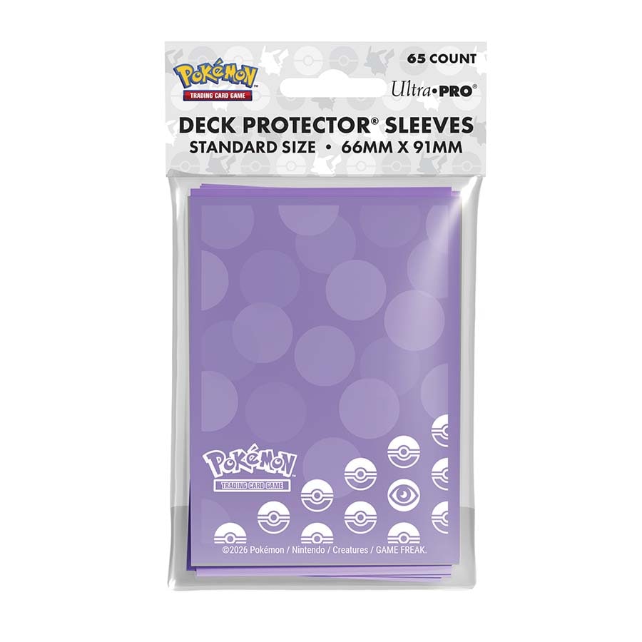 ULTRA PRO: POKEMON: DECK PROTECTOR SLEEVES: ENERGY: PSYCHIC TYPE (65CT)