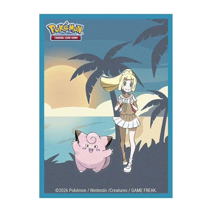 Ultra Pro | Pokemon: Lillie and Clefairy - Card Sleeves (65 ct.)