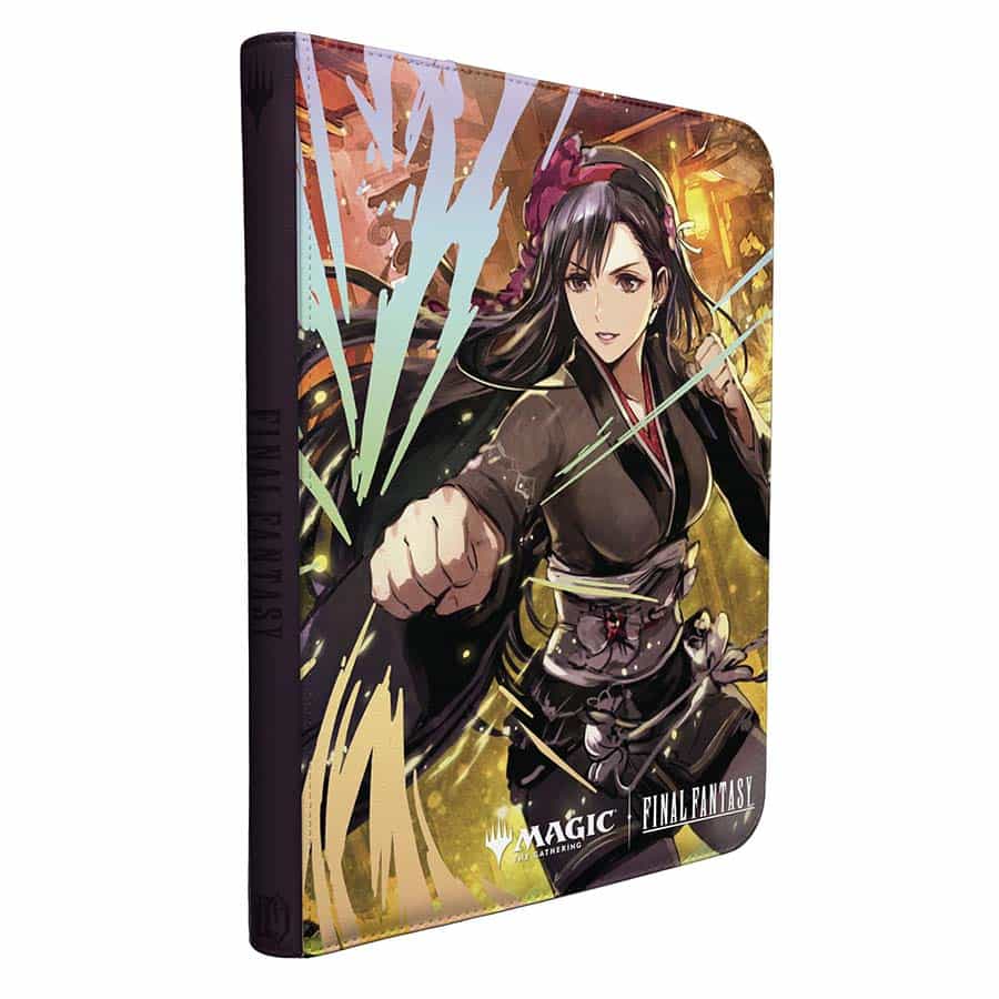 MTG | Ultra Pro: Final Fantasy Tifa Lockhart - 9-POCKET ZIPPERED PREMIUM PRO-BINDER