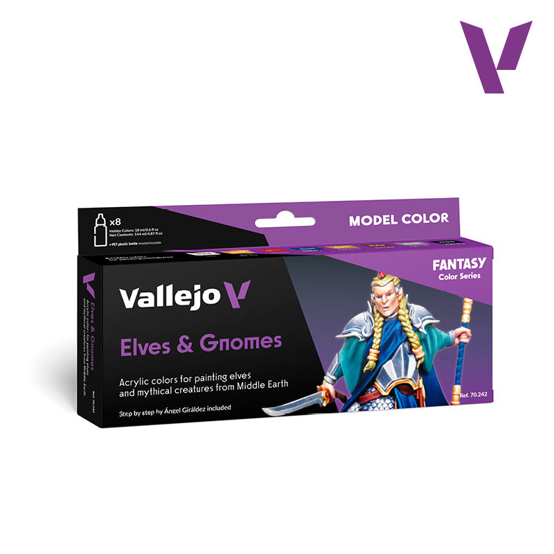 Vallejo "Elves & Gnomes" Paint Fantasy Color Series