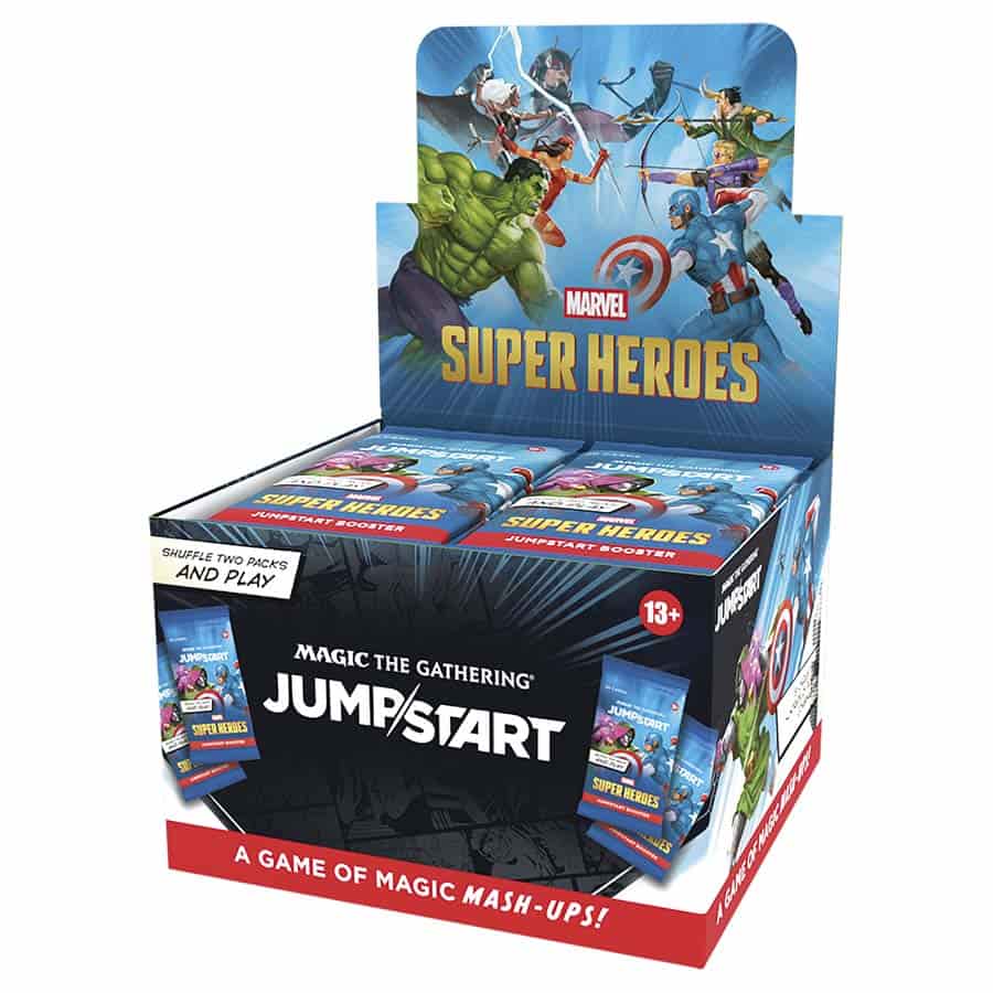 Magic The Gathering: Msh Marvel Super Heroes Jumpstart Booster (24CT)