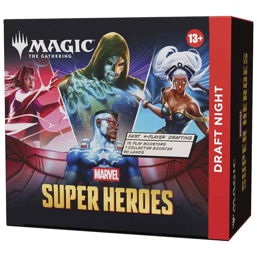 Magic The Gathering: Msh Marvel Super Heroes Draft Night
